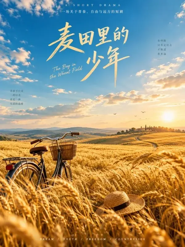 《风吹麦浪的日子》- 黄豆短剧乡村励志短剧封面